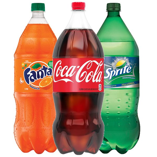 Coca Fanta Sprite 