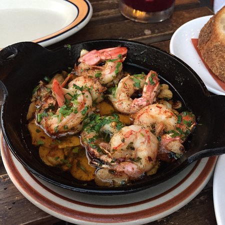  gambas flambées